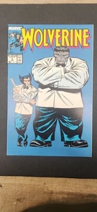 WOLVERINE #8 (1989) - HULK COVER MARVEL ICONIC Joe Fixit Gray NM Near Mint - Picture 1 of 12