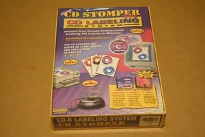 CD Stomper Pro Label Design Applicator System Kit PC Mac Software Labeling NEW - Picture 1 of 4