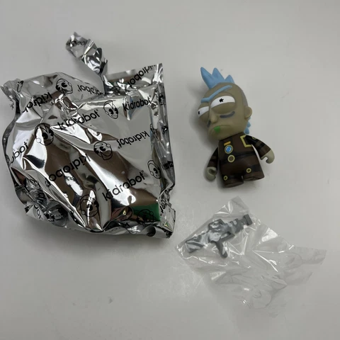 Kidrobot Adult Swim Series 2 Seal Team Rick Brown Suit Rick & Morty Cover