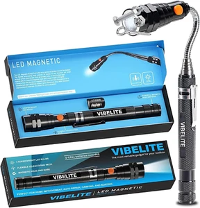Linterna Magnética Extensible VIBELITE con Imán Telescópico Herramienta de Recogida-Frío - Imagen 1 de 12