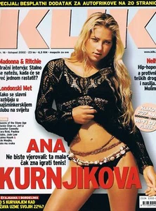 KLIK #16 2002 CROATIAN MAGAZINE cover ANA KURNJIKOVA - Picture 1 of 1