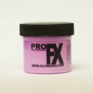 Pintura LILA BRILLA en la OSCURIDAD visible y reactiva a los rayos UV 1 OZ-2 OZ arte artesanal luminoso - Imagen 1 de 6