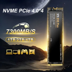 Clearance! Internal Solid State Drive 970 EVO Plus 1/2/4TB PCIe 4.0 NVMe M.2 - Afbeelding 1 van 21