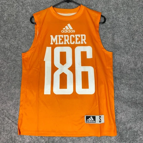 Mercer Bears Adidas Men Tank Top Small Orange Shirt Sleeveless NCAA Football 186 Cover