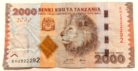 Tanzania 2000 Shillings Cover