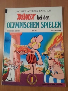 ASTERIX bei den OLYMPISCHEN SPIELEN BAND 12 rarität 1972 - Picture 1 of 3