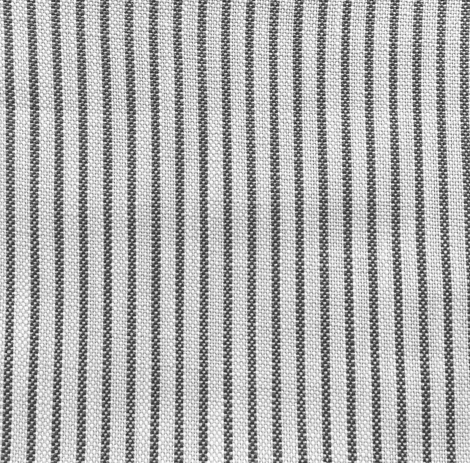 PERENNES INTERIOR EXTERIOR RENDIMIENTO TELA PORTOFINO PIN RAYA NIEBLA POR LA YD Foto 1 de 1