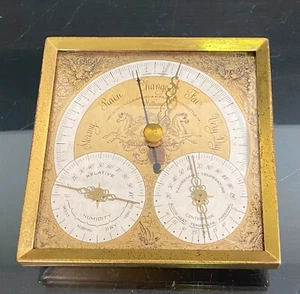 Vintage Barometer Weather Station, Wittnauer, England, Millibar, Temp, Humidity - Picture 1 of 20