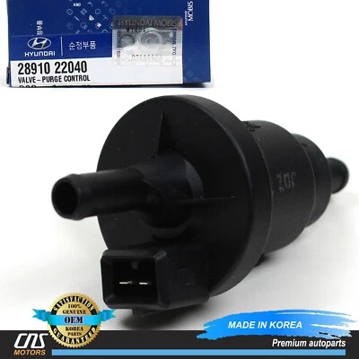 GENUINE Purge Control Valve for 1995-2010 Hyundai Kia 28910-22040⭐⭐⭐⭐⭐ Foto 1 de 4