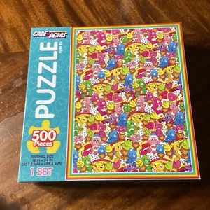 Care Bears 500 Piece Puzzle Cloud Co Entertainment Ages 8+ - Picture 1 of 1