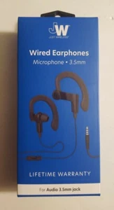 New Just Wireless-Wired Earphones-Microphone For Audio 3.5 mm jack Free shipping - Picture 1 of 4