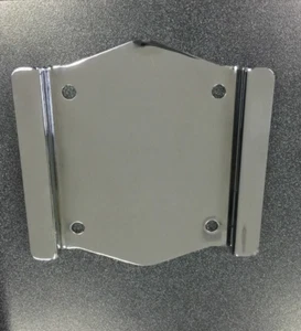 YAMAHA V STAR 650 1100 CLASSIC VSTAR BACKREST BACK REST REAR CHROME TRIM CUSTOM - Picture 1 of 1