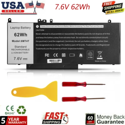 Lote 6MT4T para batería Dell Latitude14 5470 E5470 15 5570 E5570 Precision 15 3510 Foto 1 de 4