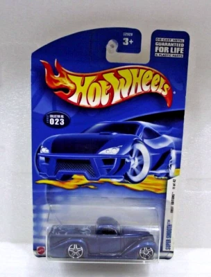 Hot Wheels 2002 First Editions Blue  Super Smooth Pickup Truck - Image 1 of 4