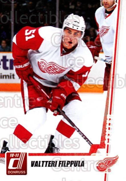 2010-11 Donruss #187 Valtteri Filppula - Image 1 of 1
