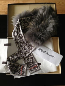 Louis Vuitton Leo Fur Bandeau Scarf - Picture 1 of 1