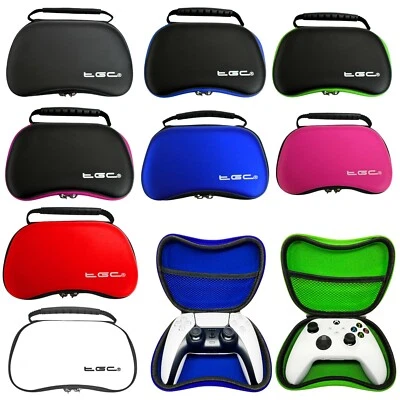 TGC ® Sony PS4 Dual Shock Controller Protective Carry Case Bag + Charge Cable - Image 1 of 4