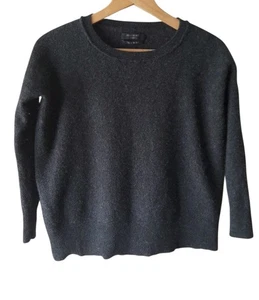 All Saints Womens Char Jumper X-Small Black Pullover 100% Cashmere Sweater XS - Picture 1 of 6