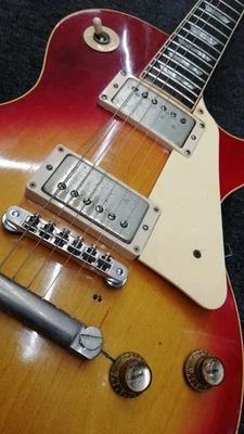 (Gibson) Les Paul Standard Cherry Sunburst Made in USA 1978 Vintage E.Guitar MOD - Image 1 of 4