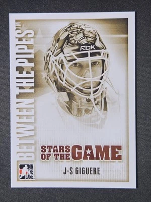 08-09 In The Game J.S. Giguere Between The Pipes 🚨🚨🚨 Anaheim Ducks  - Image 1 of 2