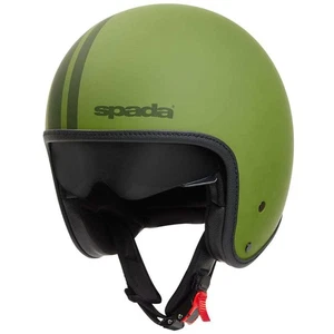 Spada Ace Command Matt Green Motorcycle Helmet scooter - Picture 1 of 9