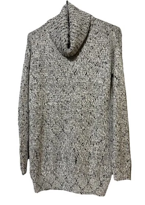 Suéter FOREVER 21 EXCLUSIVO Talla S Negro/Blanco Capucha Cuello Túnica Pullover Tejido Top Foto 1 de 4