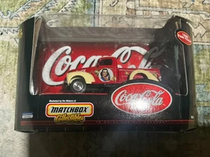 1999 Coca Cola Die Cast 1940 Ford Pickup Matchbox Collectibles 96554 NIB Coke - Picture 1 of 3