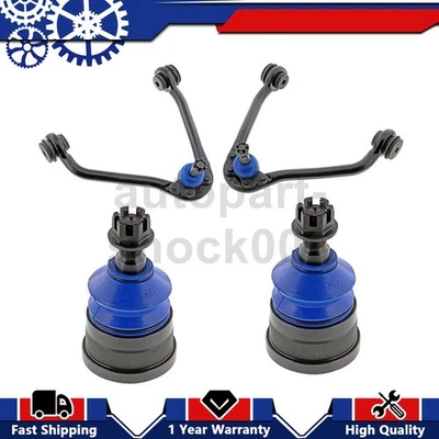 4 Brazos de control Mevotech superiores inferiores delanteros para Chevrolet C2500 Suburban 1996 Foto 1 de 4