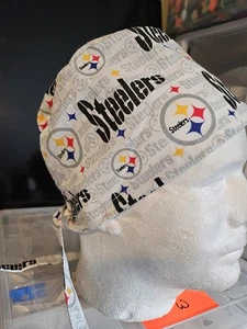 PITTSBURG STEELERS handgefertigte chirurgische Peelingkappen     - Bild 1 von 2