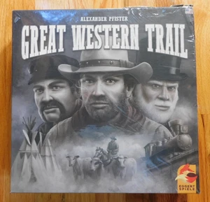 Great Western Trail Board Game By Alexander Pfister Brand New-Unopened 2018 - Picture 1 of 2