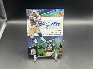 Panini Spectra Steven Jackson 2019 Légendes illustres voiture psychédélique /5 béliers - Photo 1/2