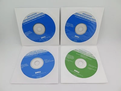 Lot of 4 NEW Dell Latitude Laptop Recovery CDs, Windows XP Professional Drivers - Image 1 of 4