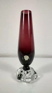 Solifleur Vase Schweden MidCentury Modern 60er Swedish Art Glass - Bild 1 von 3