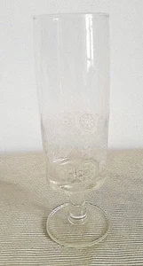 Antico servizio 12 calici anni 50 in cristallo molato,cesellato Flute, champagne - Foto 1 di 6