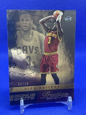 2014-15 Panini Prestige Plus Dion Waiters Parallel Bonus Shots Oro/10 Cavs Foto 1 de 4