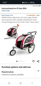 double stroller pushchair - Picture 1 of 1