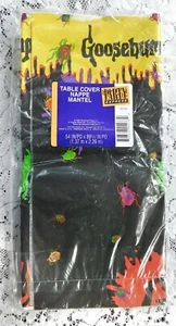Vintage 1995 Hallmark Gänsehaut Papier Halloween Party Tischdecke 54" x 89" - Bild 1 von 5
