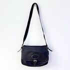 Coach Vintage Women Medium Crossbody Leather Bag Black No.k1s-7750