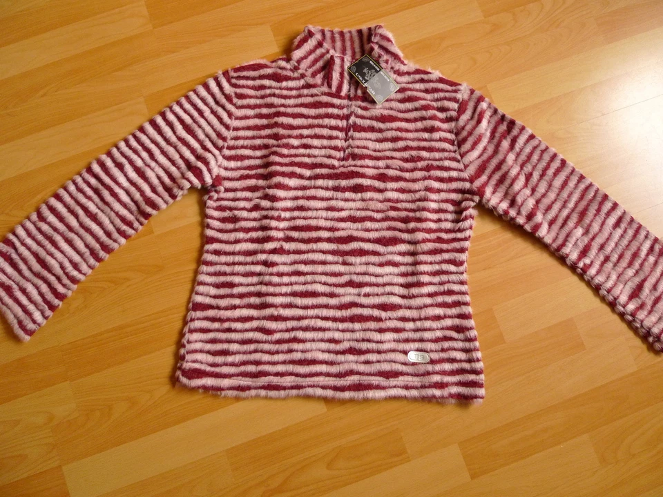 Suéter De Mohair Rosa/Burdeos Talla Gr. Nuevo Uncle Sam - Imagen 1 de 1