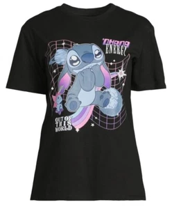 New Disney Stitch Juniors Graphic Tshirt Size L(11-13) - Picture 1 of 3