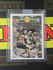Panini Instant Artist Series Posters UFC 294 - Makhachev VS Volkanovski 2 - Picture 1 of 2