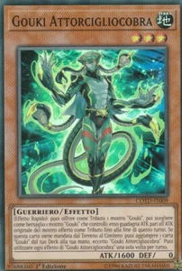 Yu-Gi-Oh! Codice del Duellante : GOUKI ATTORCIGLIOCOBRA (Konami) - Foil - Foto 1 di 2