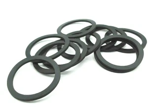Thick Rubber Washers for Olympic Barbells  2" ID  2 Sizes  Various Pack Sizes - Picture 1 of 22