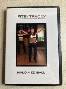 Fit By Tracey - Hi/Lo Med Ball (DVD, 2009) Medicine Ball Exercise Workout NEW - Picture 1 of 2