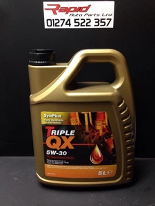 Triple QX 5w30 Voll Synthetisch (Für Ford anwendungsbereiche) Motor Öl (5 Liter) - Bild 1 von 1