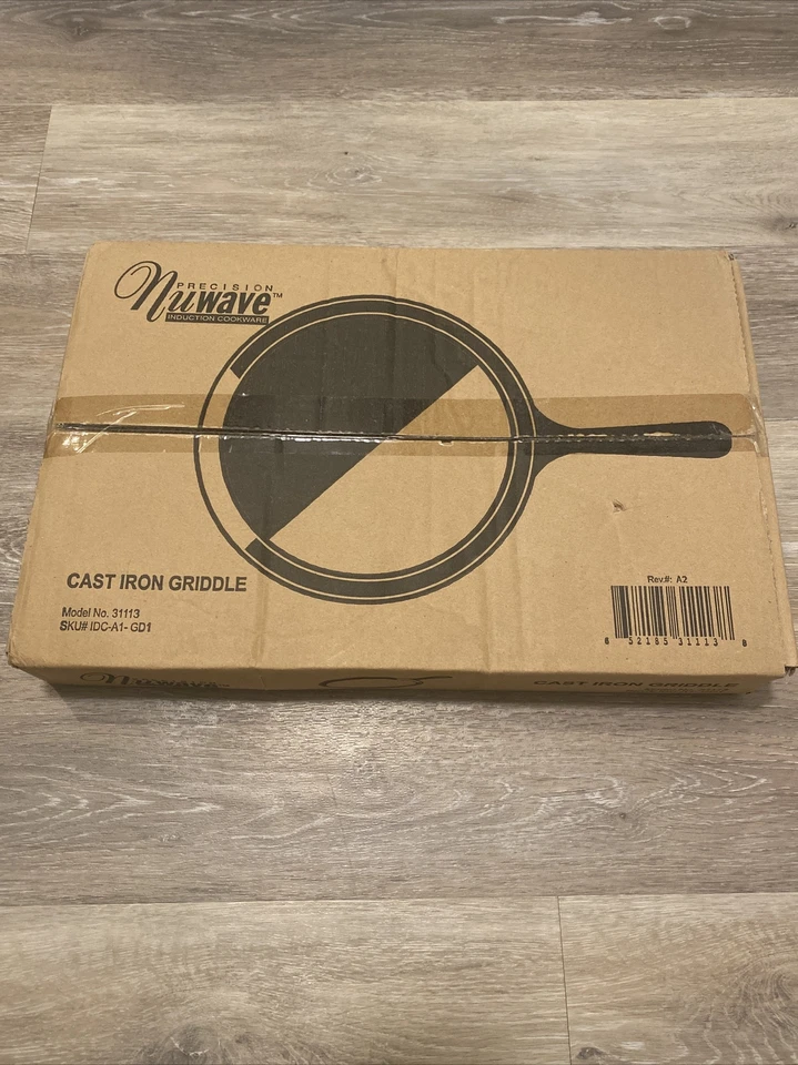  NUEVA plancha de hierro fundido NuWave 31113, utensilios de cocina de inducción Foto 1 de 1