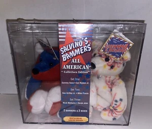 1999 Salvino's Bammers All American Set 1 Sammy Sosa #21 & Cal Ripken #8 - Bild 1 von 2