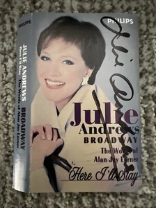 Julie Andrews Signed Cassette Tape Here Ill Stay JSA COA Complete - Bild 1 von 3