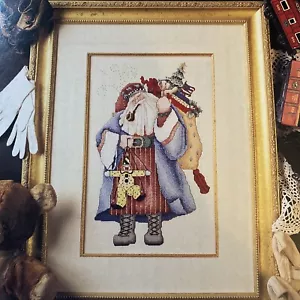 Alma Lynne's Private Collection Fantasy Father Christmas Cross Stitch Pattern - Picture 1 of 5