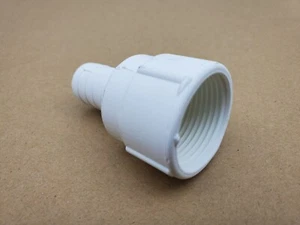 1" NPT Threaded Female Straight Adapter to Hose Barb - Picture 1 of 9